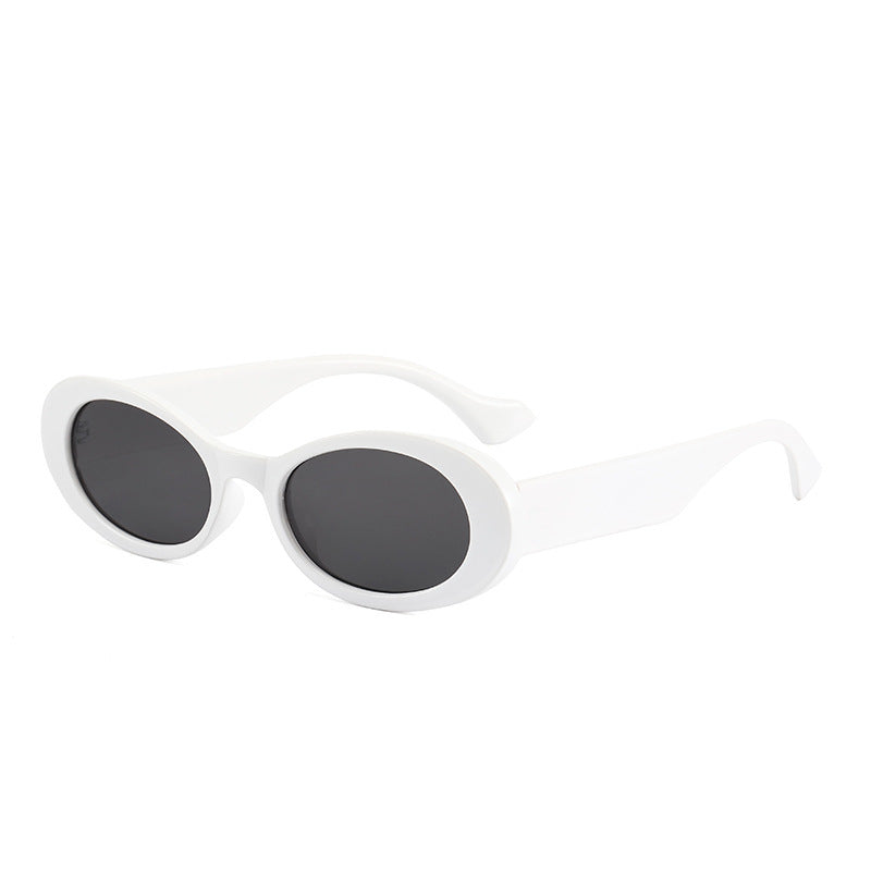Colorful Oval Jelly Sunglasses
