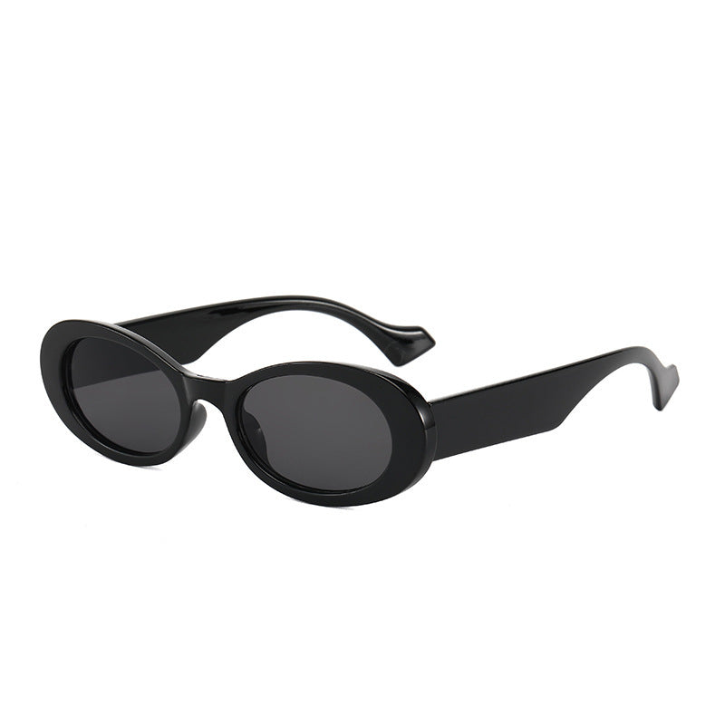 Colorful Oval Jelly Sunglasses