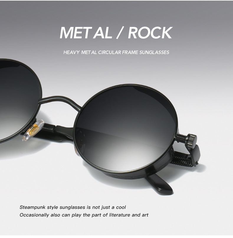 Retro Rounded Sunglasses