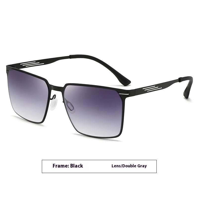 Elegantly Simple Metal Sunglasses