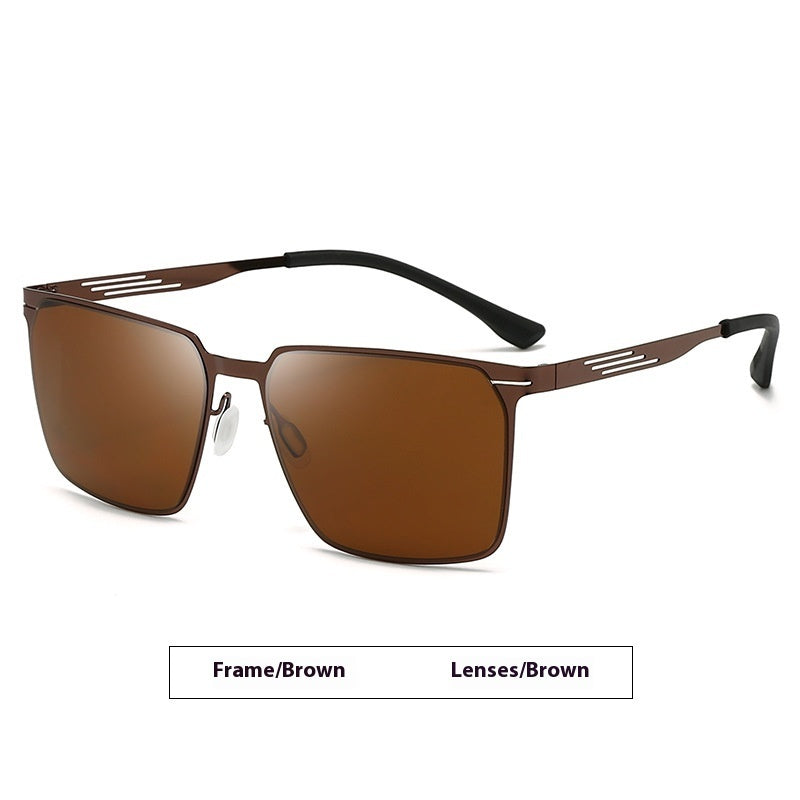 Elegantly Simple Metal Sunglasses