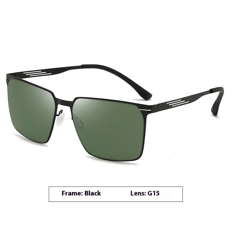 Elegantly Simple Metal Sunglasses