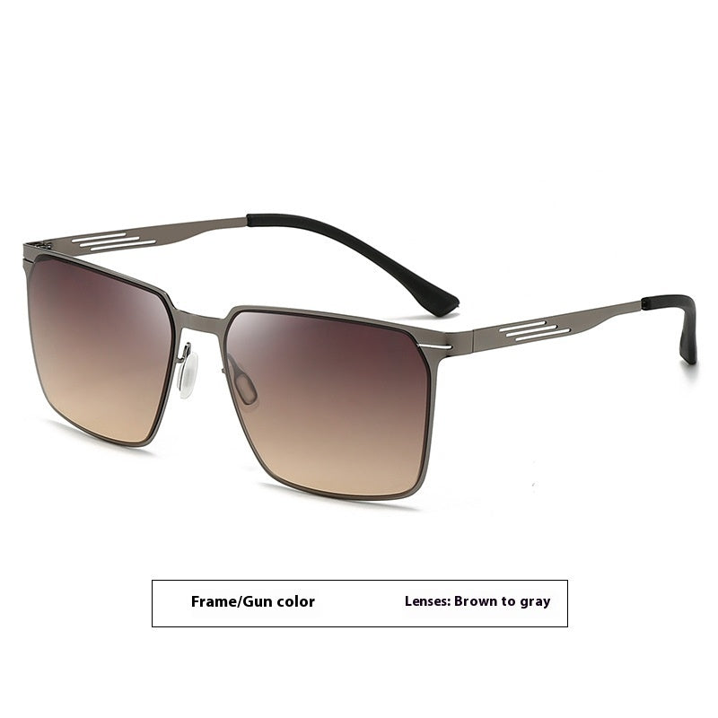 Elegantly Simple Metal Sunglasses
