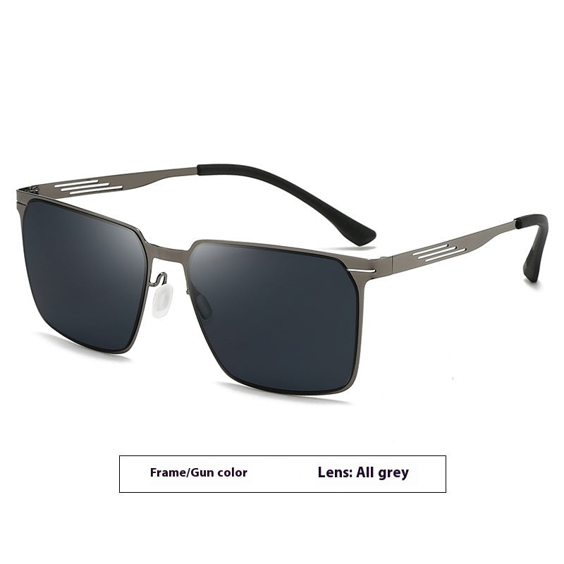 Elegantly Simple Metal Sunglasses